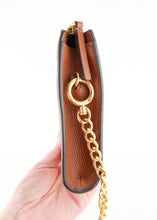 Load image into Gallery viewer, Tory Burch Pebbled Leather Robinson Crossbody Tan