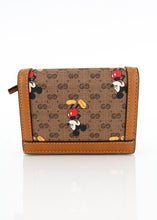 Load image into Gallery viewer, Gucci Supreme Canvas Mickey Card Holder