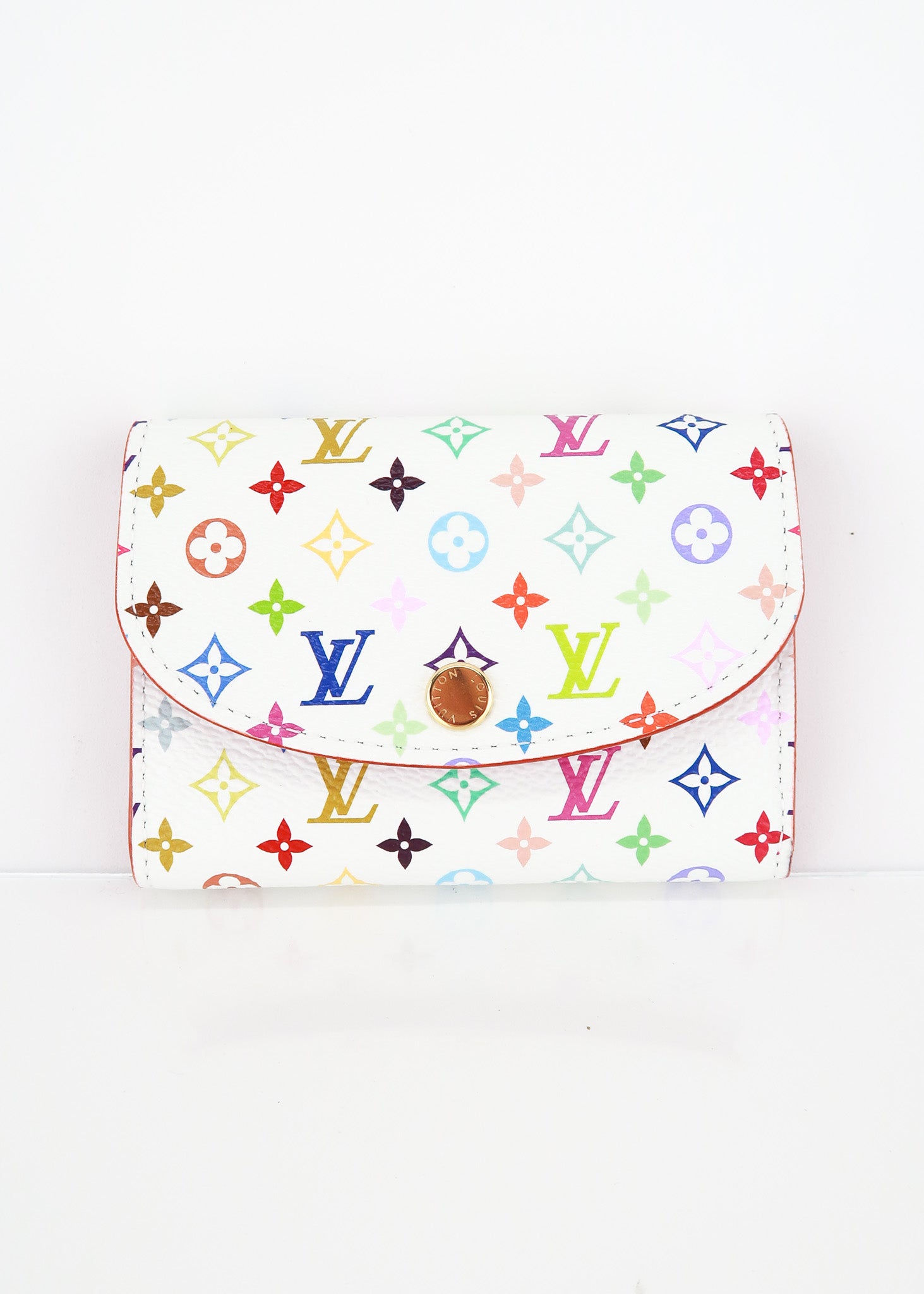 Louis Vuitton Multicolor Takashi Murakami Rosalie White – DAC