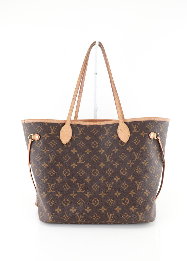 Louis Vuitton Brown, Pattern Print Monogram Neverfull mm