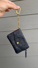 Load image into Gallery viewer, Louis Vuitton Empreinte Key Pouch Navy