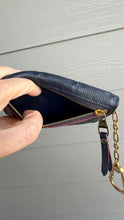 Load image into Gallery viewer, Louis Vuitton Empreinte Key Pouch Navy