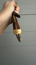 Load image into Gallery viewer, Gucci Supreme Canvas Monogram Key Pouch Brown