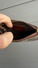 Load image into Gallery viewer, Gucci Supreme Canvas Monogram Key Pouch Brown