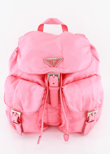 Prada Vela Backpack Pink
