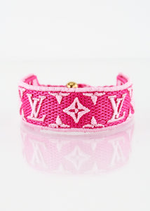 Louis Vuitton Bracelet Buddy LV Monogram Logo Bangle Ladies Fashion  Accessories