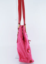 Load image into Gallery viewer, Prada Nylon Patent Jeweled Tote