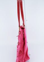 Load image into Gallery viewer, Prada Nylon Patent Jeweled Tote