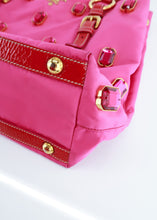 Load image into Gallery viewer, Prada Nylon Patent Jeweled Tote