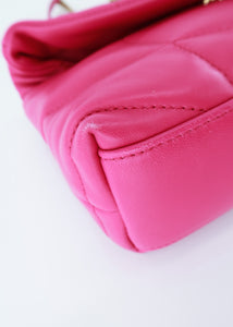 Saint Laurent Puffer Mini LouLou Pink