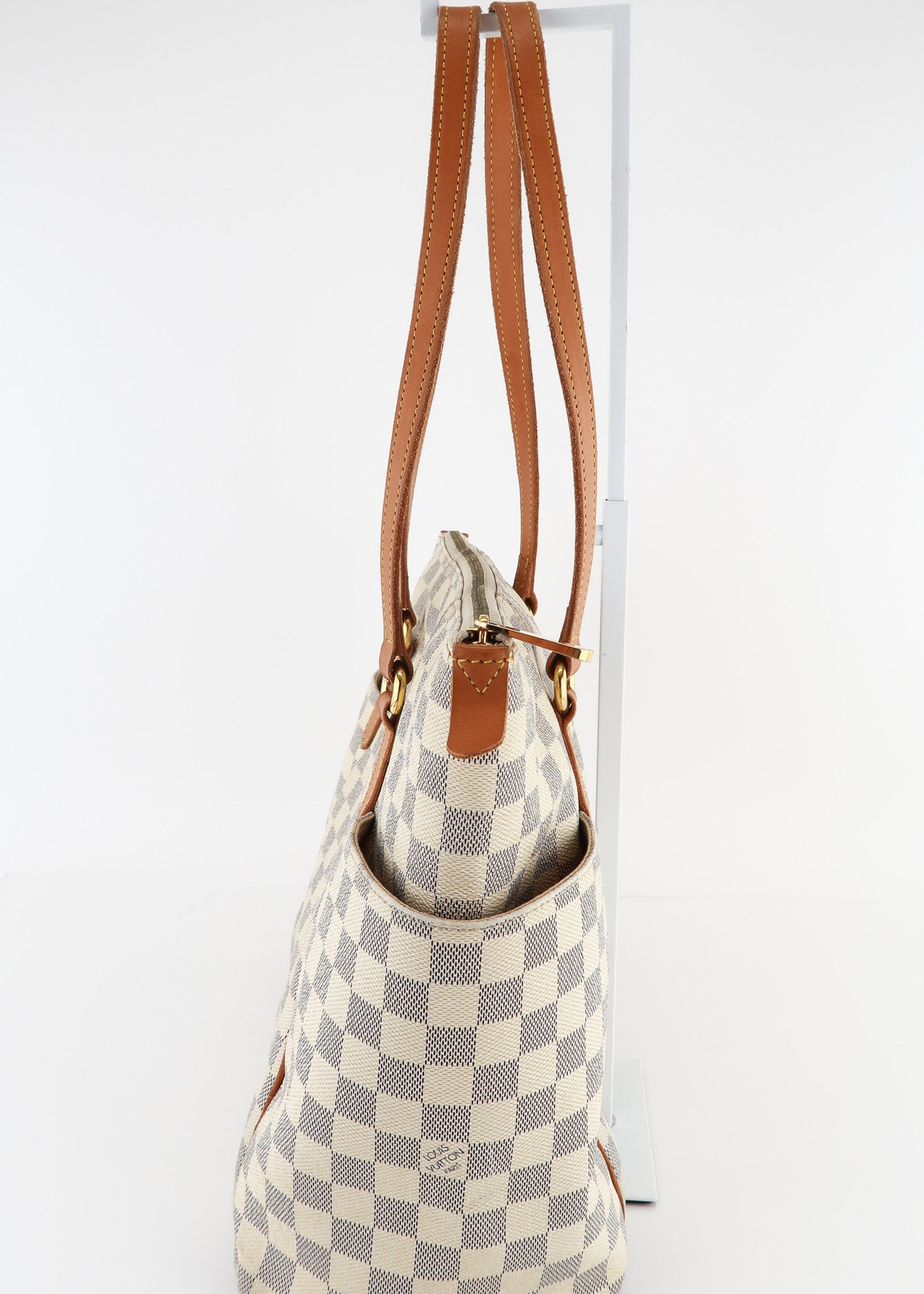 Louis Vuitton Bag Totally Pm Damier Azur Coated Canvas Tote