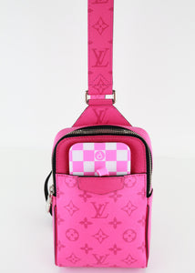 Louis Vuitton Taigarama Outdoor Sling Pink