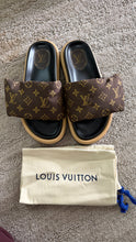 Load image into Gallery viewer, Louis Vuitton Monogram Slides