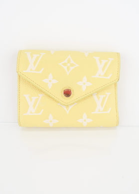Louis Vuitton Monogram Empreinte Victorine Yellow