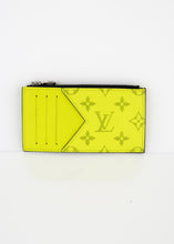 Load image into Gallery viewer, Louis Vuitton Taigarama Card Coin Yellow