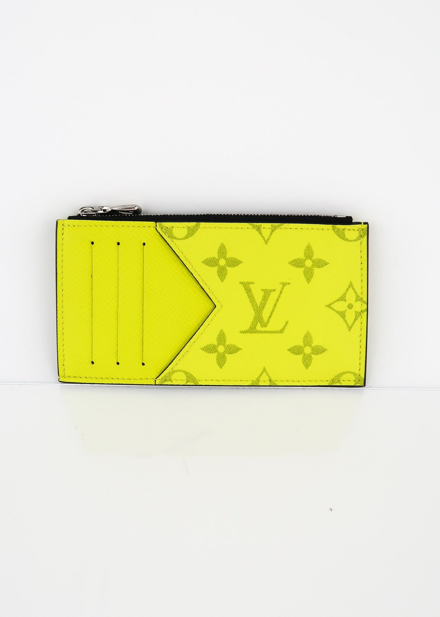 Louis Vuitton Taigarama Card Coin Yellow