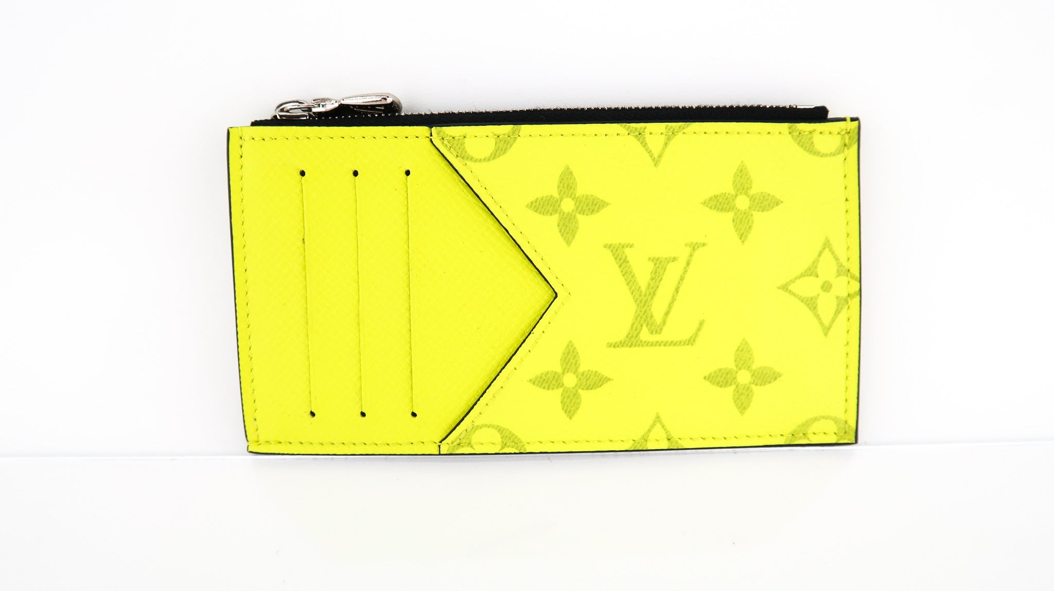 Louis-Vuitton Monogram Taiga Set-of-2-Coin-Case