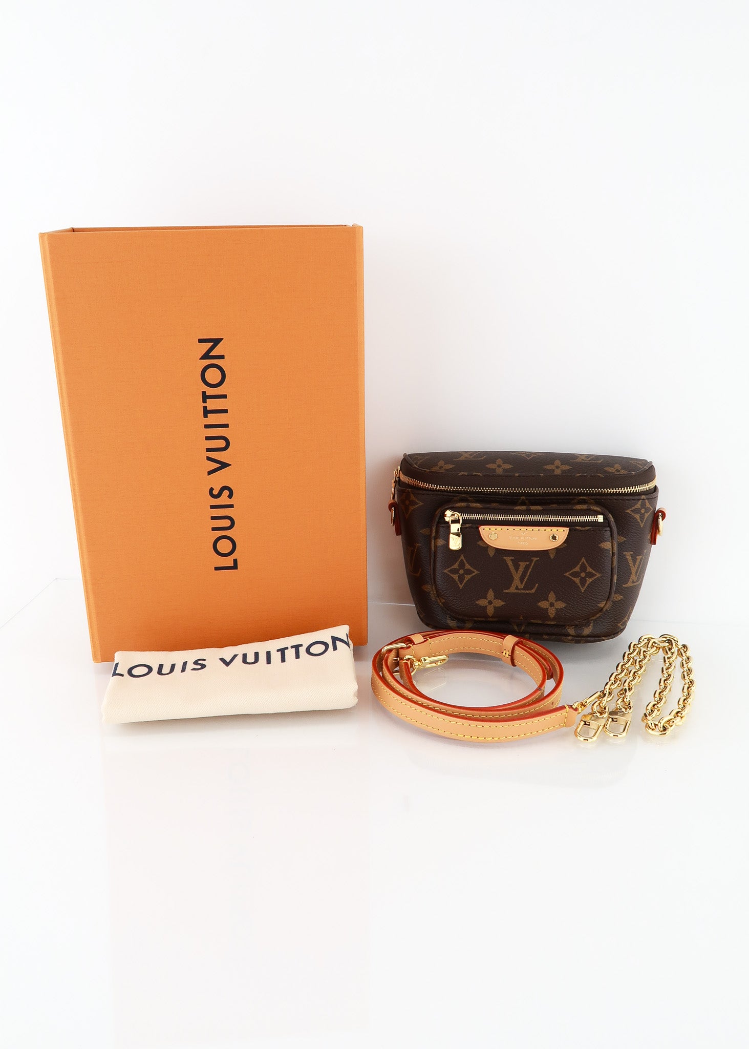 Louis Vuitton Monogram Bumbag & Charm – DAC