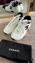 Load image into Gallery viewer, Chanel Black and White Sneakers