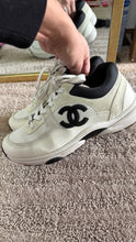 Load image into Gallery viewer, Chanel Black and White Sneakers