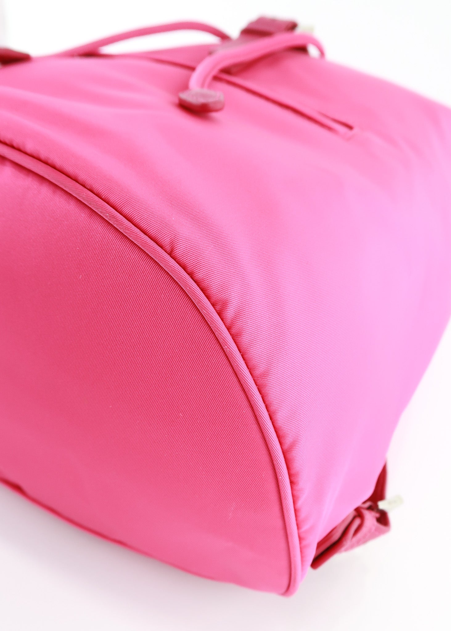 Prada Nylon Vela Backpack Pink – DAC