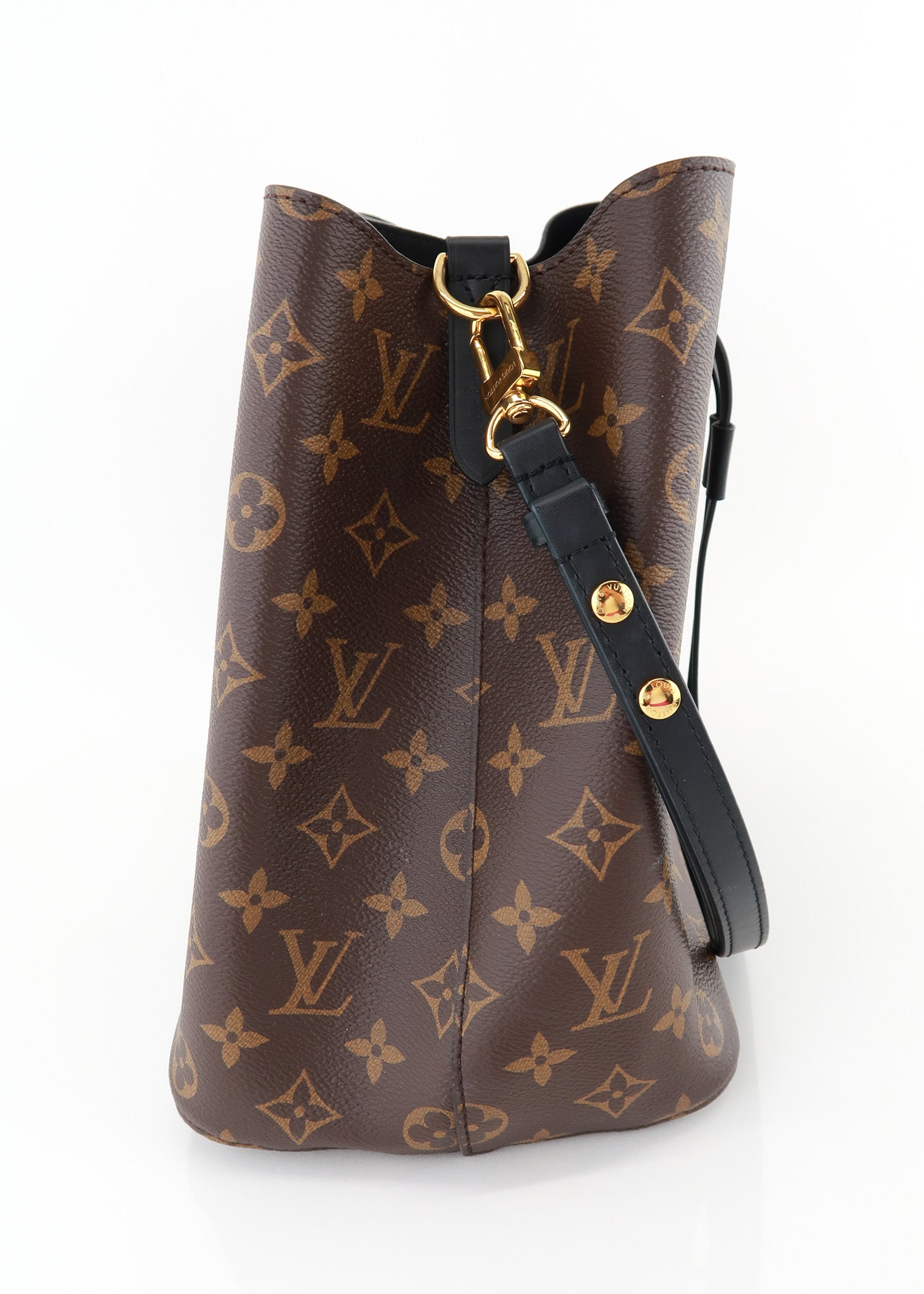 LOUIS VUITTON NeoNoe MM Monogram Canvas Shoulder Bag Brown