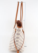 Load image into Gallery viewer, Louis Vuitton Damier Azur Neverfull MM Pink