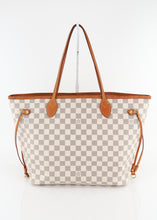 Load image into Gallery viewer, Louis Vuitton Damier Azur Neverfull MM Pink