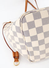 Load image into Gallery viewer, Louis Vuitton Damier Azur Neverfull MM Pink