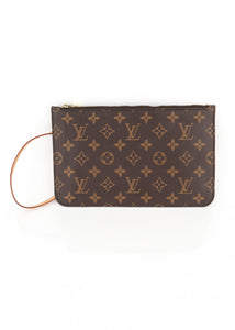 Louis Vuitton - Authenticated Pochette Accessoire Handbag - Synthetic Brown for Women, Never Worn