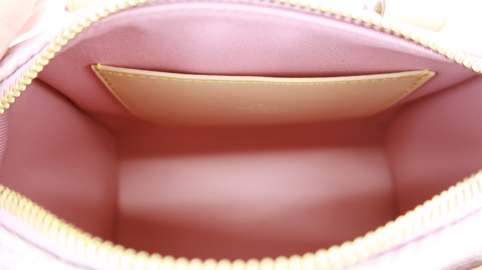Louis Vuitton Calfskin Nanogram Embossed Speedy 20 Pink – DAC