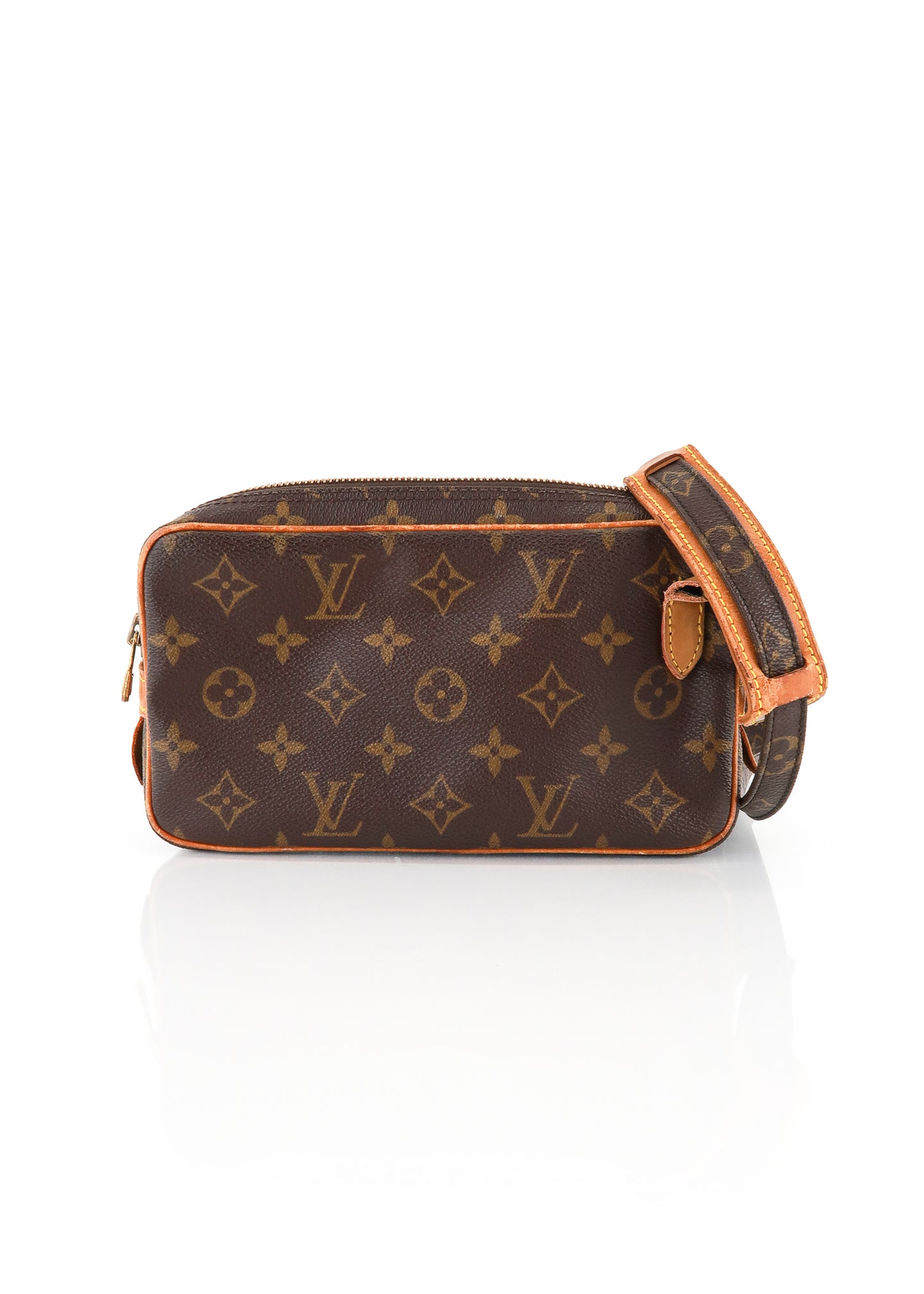 Louis Vuitton Marly Bandouliere Monogram Canvas Crossbody Bag on SALE