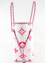 Load image into Gallery viewer, Louis Vuitton Neverfull MM By the Pool Pink Full Set
