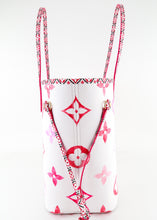 Load image into Gallery viewer, Louis Vuitton Neverfull MM By the Pool Pink Full Set