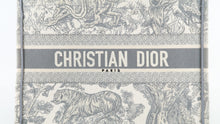 Load image into Gallery viewer, Dior Medium Dioriviera Toile De Jouy Book Tote Gray