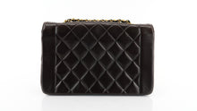 Load image into Gallery viewer, Chanel Lambskin Diana Dark Brown