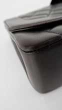 Load image into Gallery viewer, Chanel Lambskin Diana Dark Brown