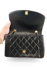 Load image into Gallery viewer, Chanel Lambskin Diana Dark Brown
