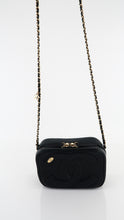Load image into Gallery viewer, Chanel Lambskin CC Camera Bag Black
