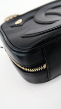 Load image into Gallery viewer, Chanel Lambskin CC Camera Bag Black