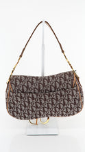 Load image into Gallery viewer, Dior Monogram Double Saddle Bag Brown