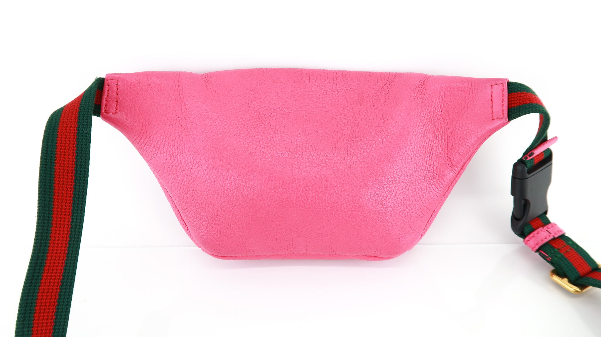 Gucci Pink Leather Logo Bumbag – DAC