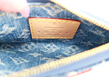 Load image into Gallery viewer, Louis Vuitton Monogram Denim Key Pouch