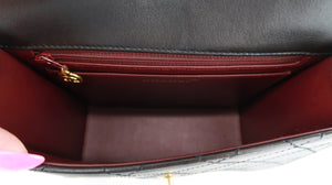 Chanel Lambskin Vintage Shoulder Bag Black