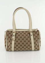 Load image into Gallery viewer, Gucci Canvas Abbey Boston Bag