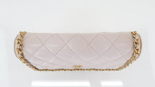 Load image into Gallery viewer, Chanel Lambskin Quilted Chain Around Wallet On Chain Beige