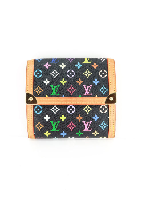 Louis Vuitton Multicolor Porte Monnaie Black