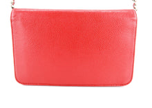Load image into Gallery viewer, Chanel Caviar Wallet on Chain Red