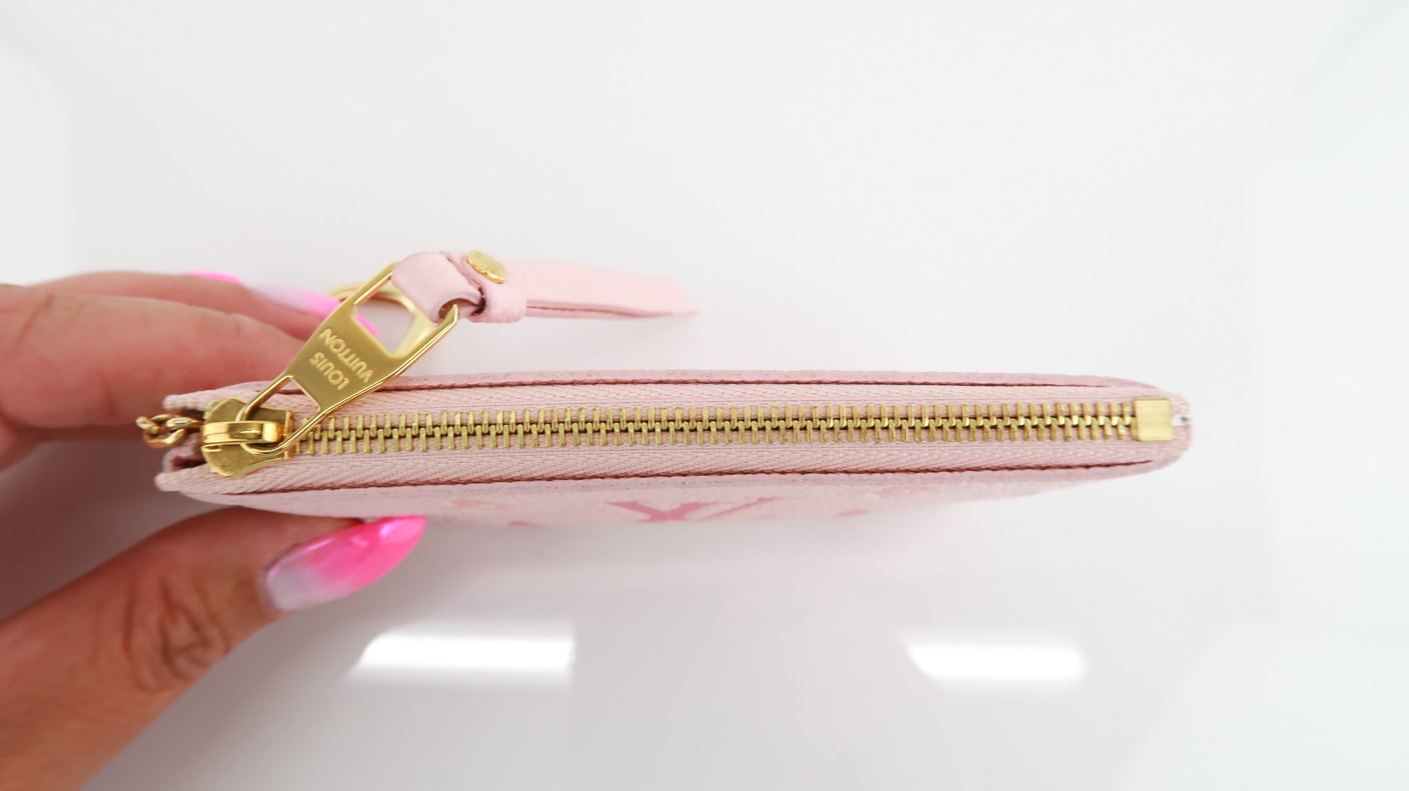 Louis Vuitton Empreinte Key Pouch Pink – DAC