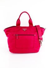 Load image into Gallery viewer, Prada Nylon 2-Way Tote Magenta